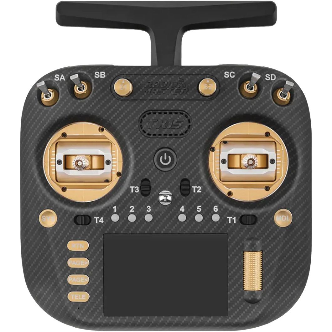 

Пульт управления RadioMaster TX15 Max ELRS M2 Gold (HP0157.0111-GLD)