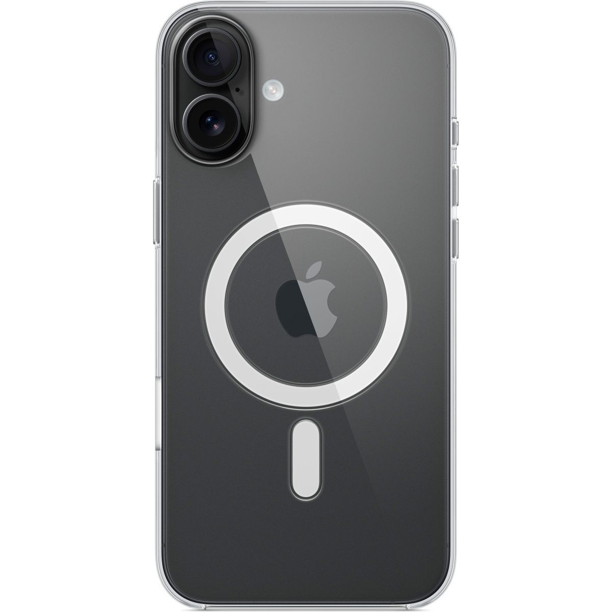 Чохол Clear Case with MagSafe для Apple iPhone 16 Plus Transparent AAA