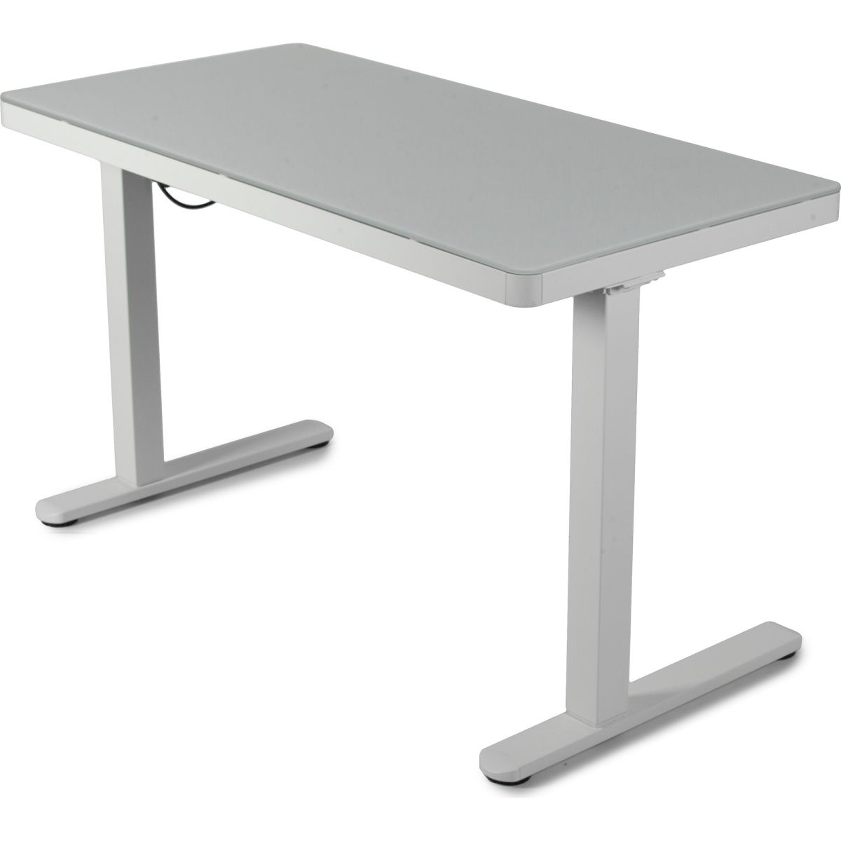 Комп`ютерний ігровий стіл Barsky StandUp white glass 1200x600 (BST-12)