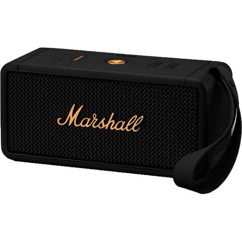 Портативна акустика Marshall Middleton Black and Brass (1006034)