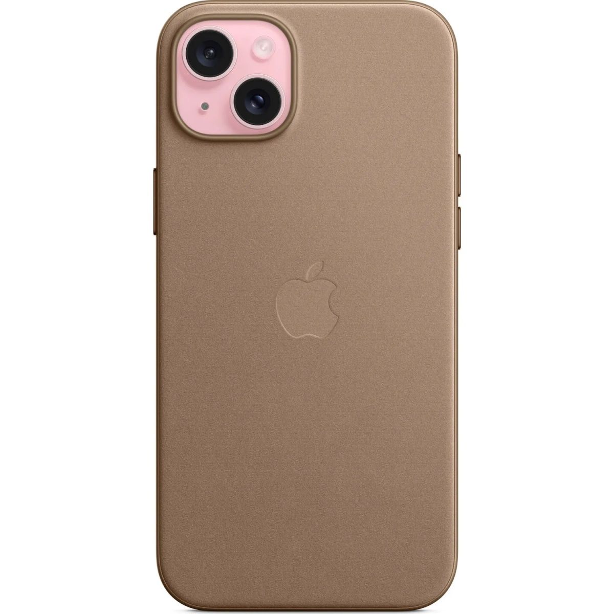 Чохол Apple FineWoven Case with MagSafe для iPhone 15 Plus Taupe AAA 