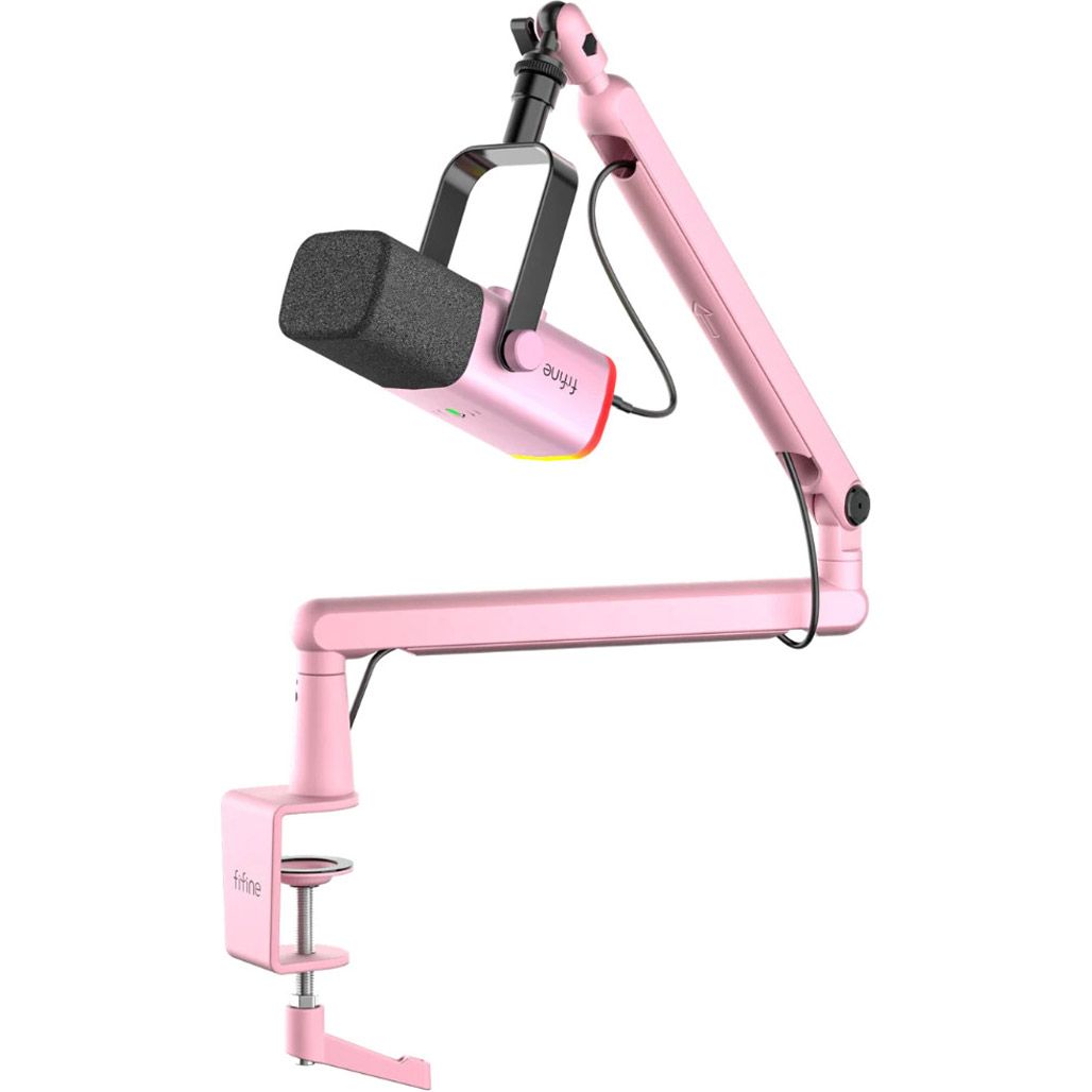 

Микрофон Fifine TAM8P Pink