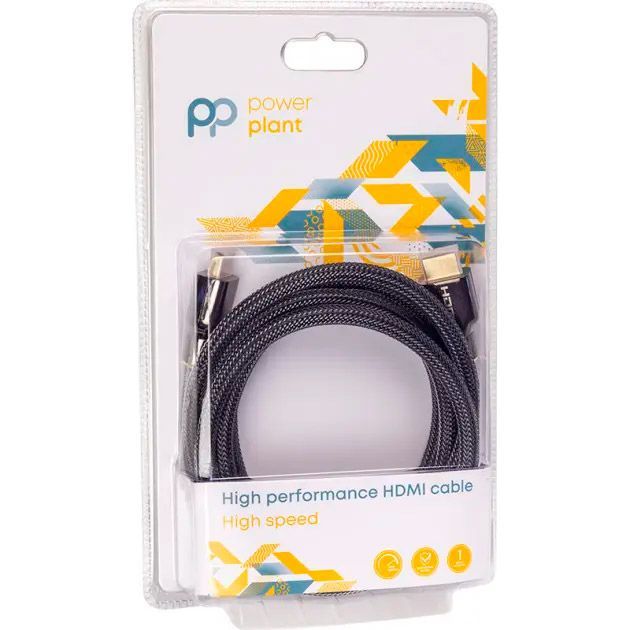 Кабель PowerPlant Ultra HD 8K HDMI 2.1 3m Black (CA912209)