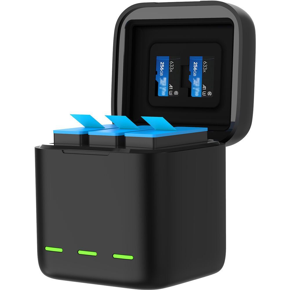 Зарядное устройство Telesin 3-Channel Battery Charger для Hero 9/10/11 (GP-BCG-901) [76677] 