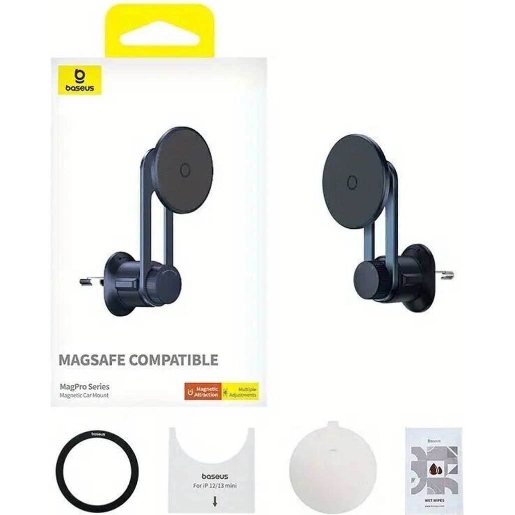 Автотримач Baseus MagPro Series Black (C40161200121-00)