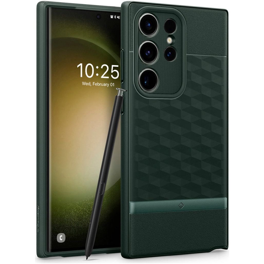 

Чохол Spigen Caseology Parallax для Samsung Galaxy S23 Ultra Midnight Green (ACS05987)