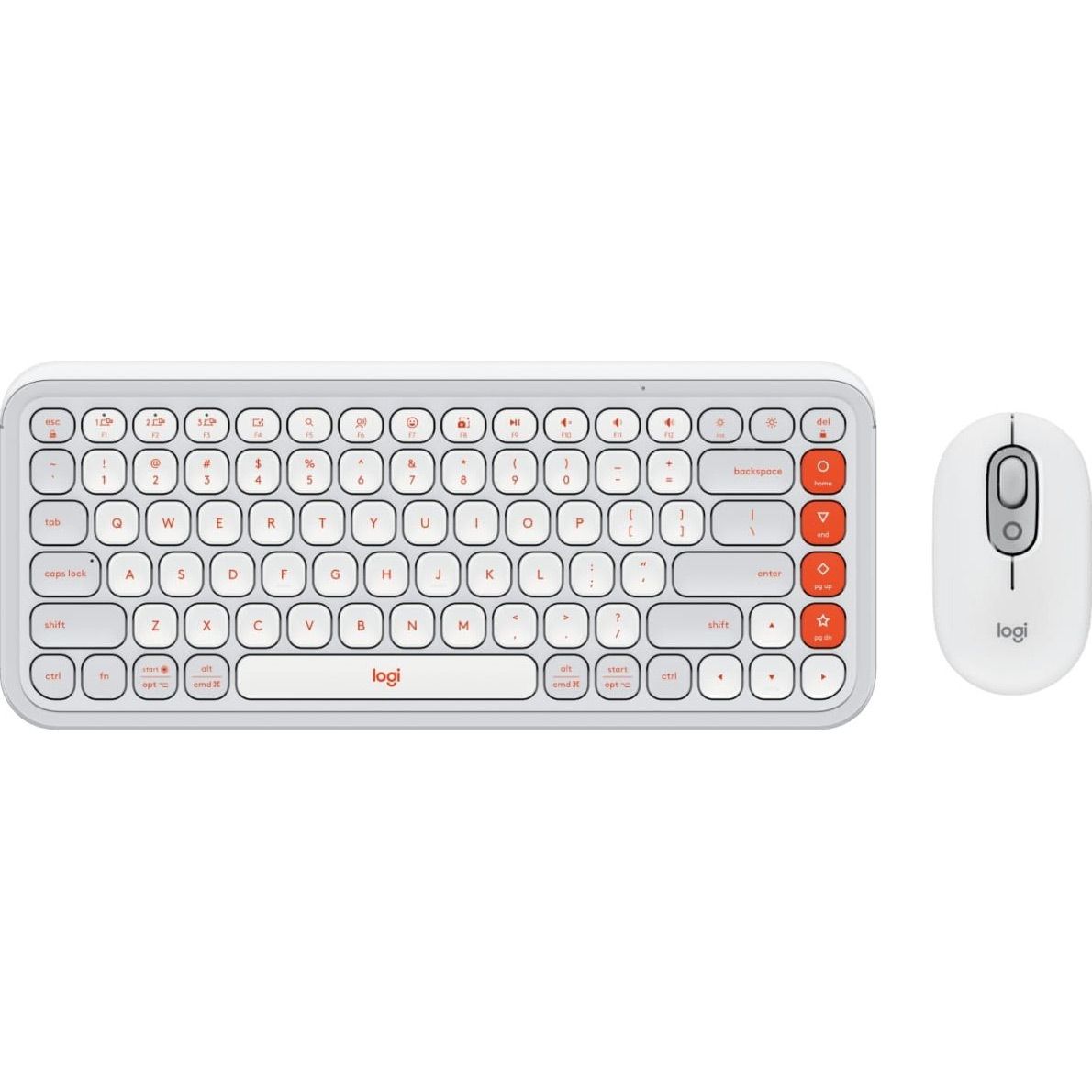 

Комплект (клавиатура + мышь) Logitech POP Icon Combo Bluetooth UA Off-White (920-013141)