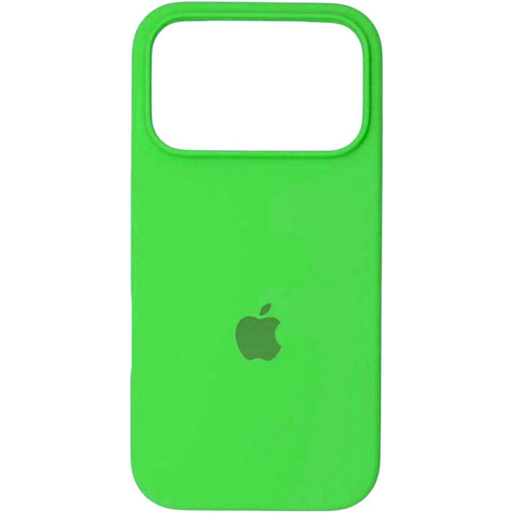

Чехол Silicone Case для Apple iPhone 17 Pro Max Shiny Green AA