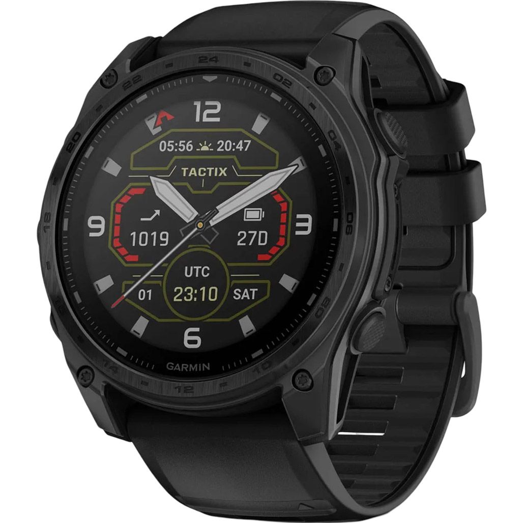 

Смарт-часы Garmin tactix 8 - 51 mm Solar Includes Applied Ballistics Ultralight Solver (010-03407-00/01)