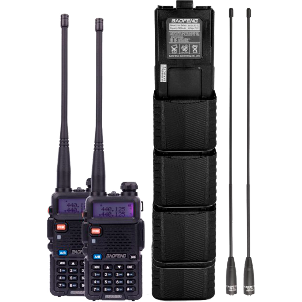 

Рація Baofeng UV-5RHC Tourism Black