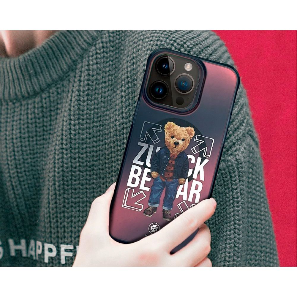 Чохол Zuck Bear California Cool MagSafe Case для Apple iPhone 15 Pro Jeans