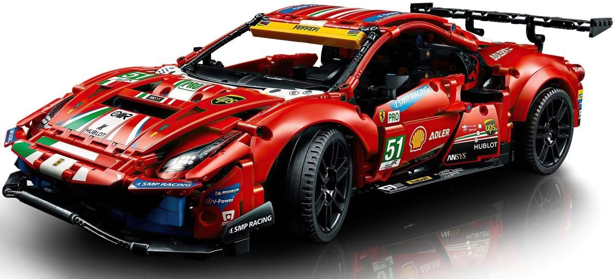 Конструктор LEGO Technic Ferrari 488 GTE AF Corse 51 (42125)