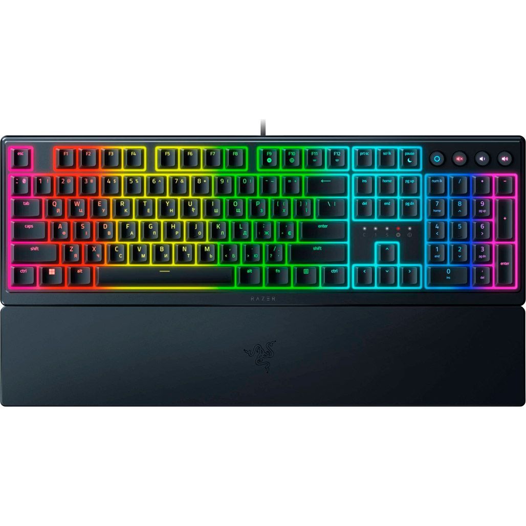 

Клавиатура Razer Ornata V3 UKR Black (RZ03-04462100-R371)