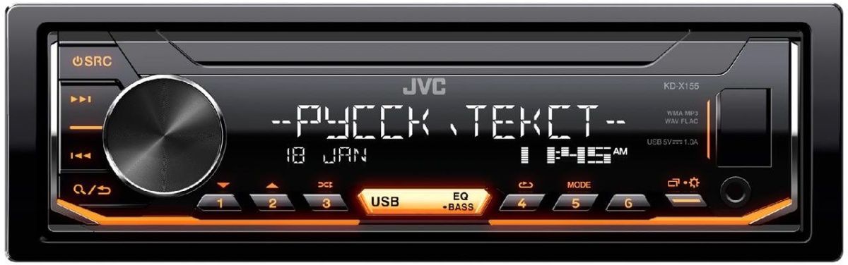 Автомагнитола JVC KD-X155 [83418] 
