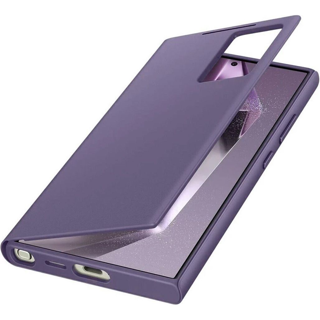 Чохол Epic Smart View Wallet Case для Samsung Galaxy S24 Ultra Purple AAA