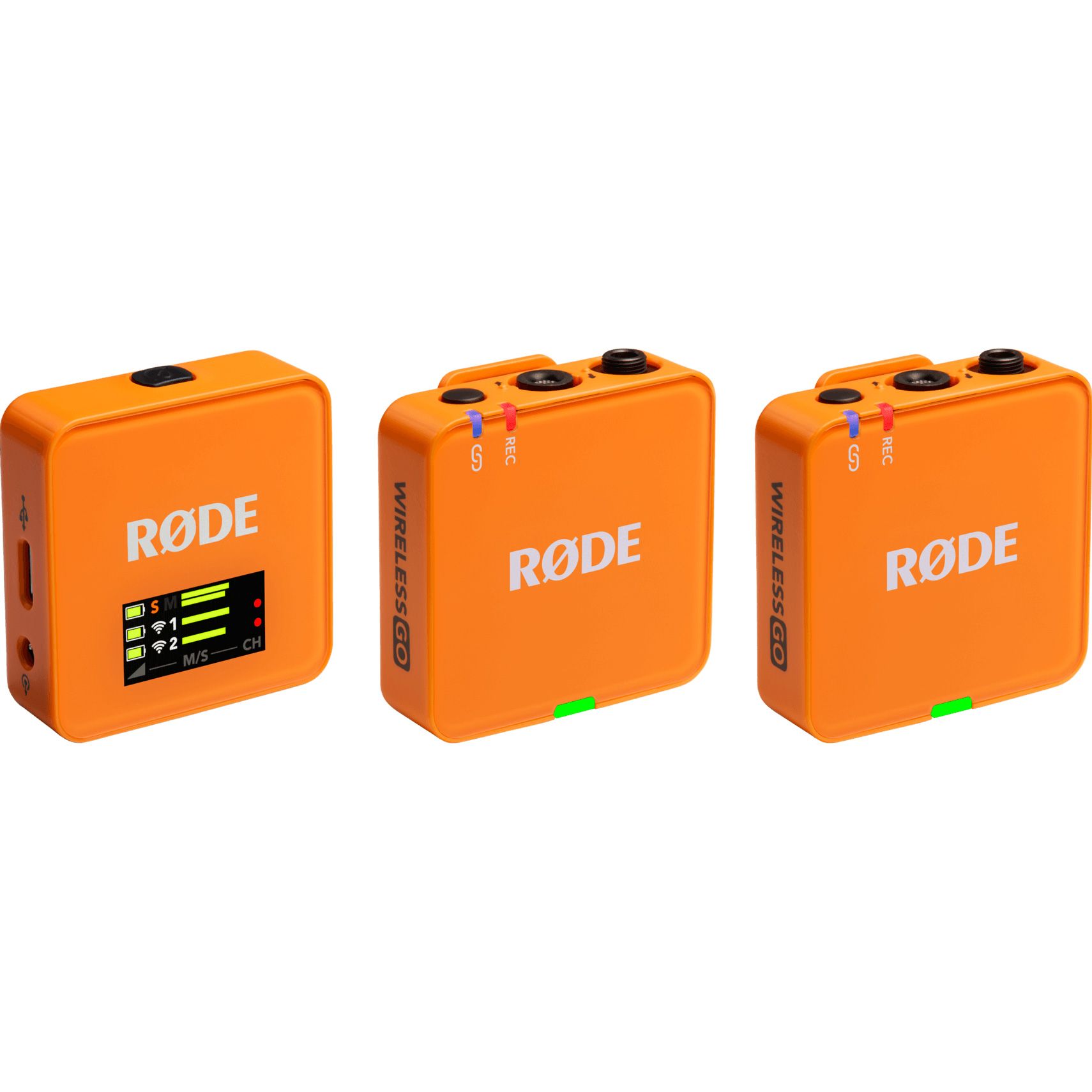 

Микрофонная радиосистема Rode Wireless GO Gen 3 Orange (WIGOGEN3ORA)