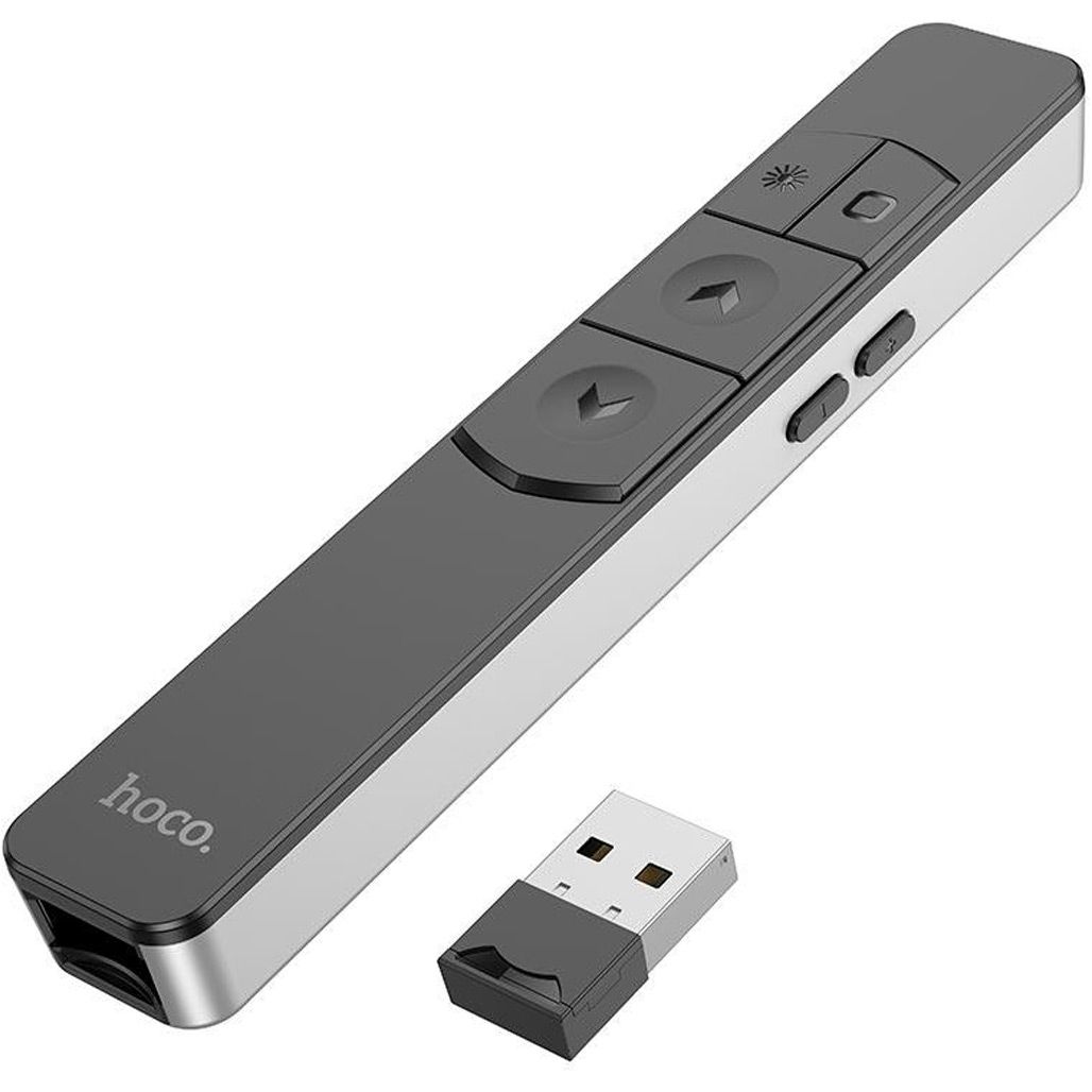 

Лазерная указка Hoco GM202 Smart PPT Silver