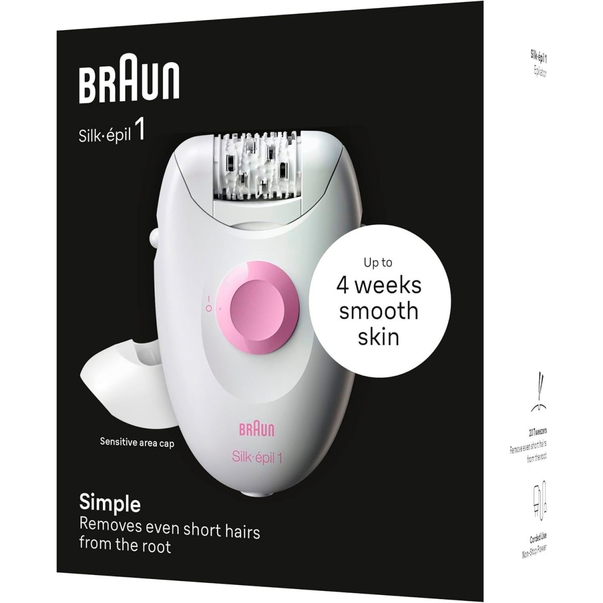Епілятор Braun Silk-epil 1 SE 1-010