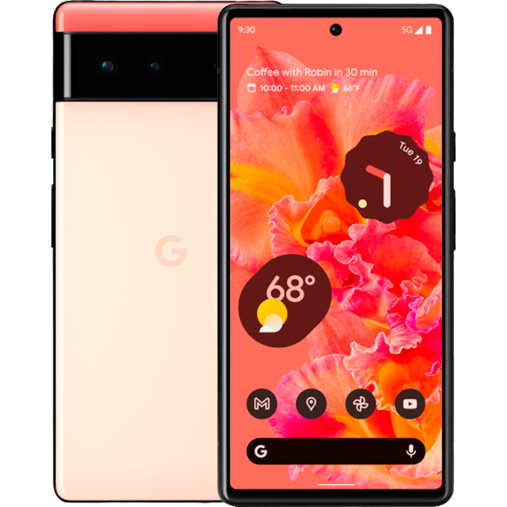 

Смартфон Google Pixel 6 8/128GB (Kinda Coral) US