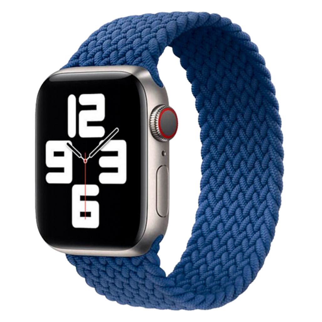 

Ремешок Braided Solo Loop Band для Apple Watch 38/40/41mm Atlantic Blue Size 4 132mm