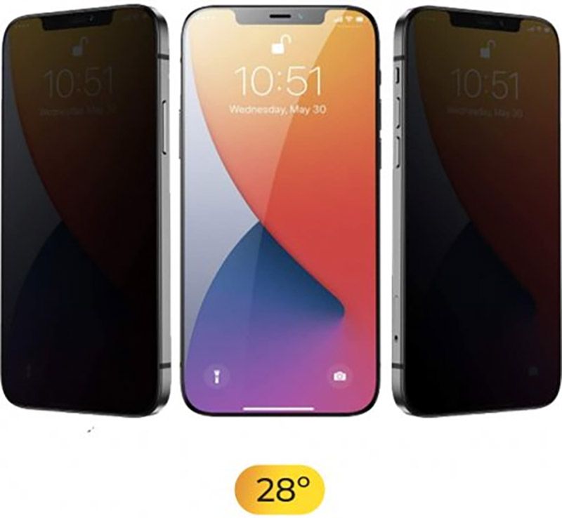 Захисне скло iLera DeLuxe Incognito Full Glass для Apple iPhone 14 Pro (iLInDL14Pr)