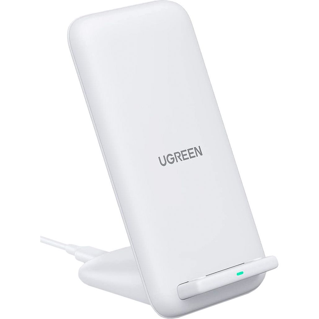 

Бездротовий зарядний пристрій Ugreen Wireless Charger Stand 15W (CD221/80576) White