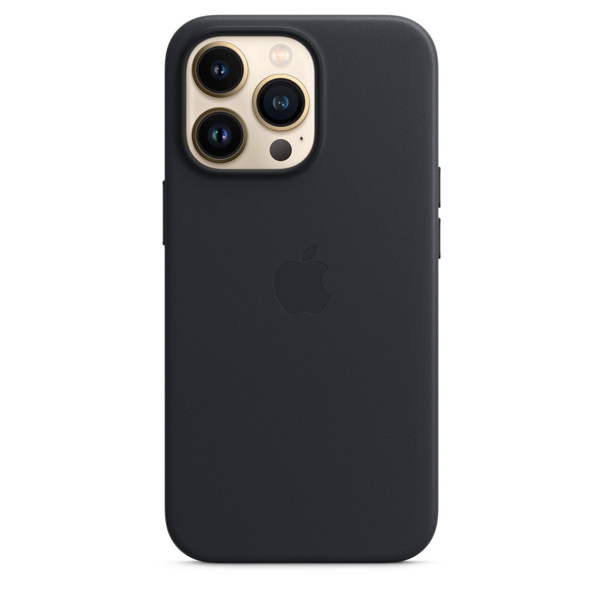 Чохол Leather Case з MagSafe для Apple iPhone 13 Pro (6.1) (Midnight) ААА