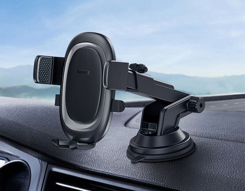 Автотримач Baseus UltraControl Pro Black (C40351600113-00)