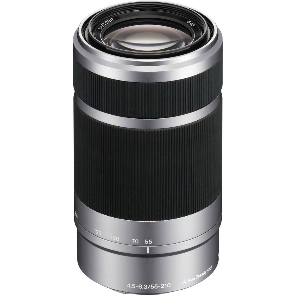 

Об'єктив Sony E 55-210mm f/4.5-6.3 OSS Silver (SEL55210S)