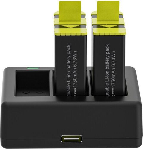 Зарядний пристрій Telesin 3 Slots Battery Charger + 2 акумулятори для Hero 9/10 (GP-BTR-903)