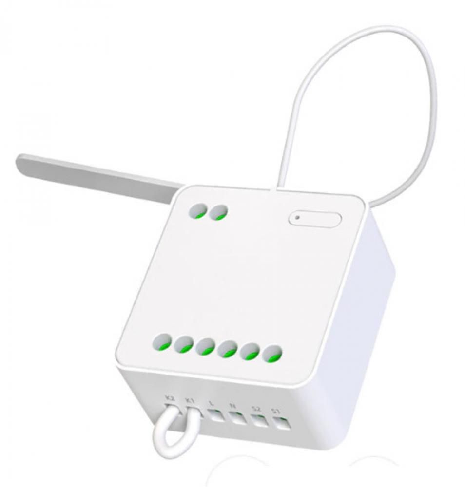 

Умное двухканальное беспроводное реле Xiaomi Yeelight Smart Dual Control Module (YLAI002) [57676]