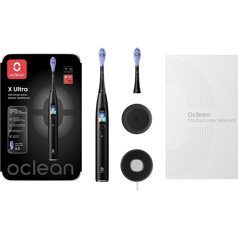 Електрична зубна щітка Oclean X Ultra Black