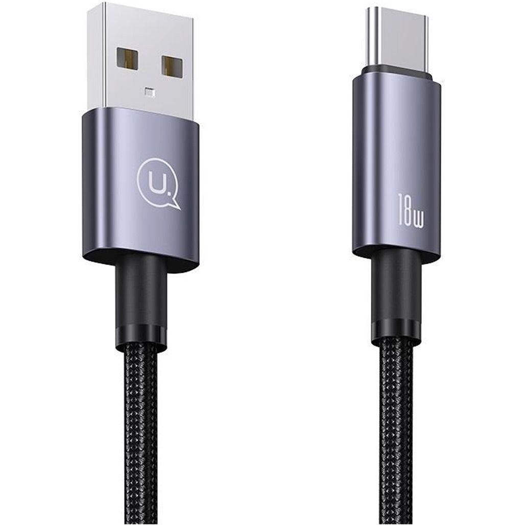 

Кабель Usams US-SJ663 USB-A to USB-C 18W 1.2m Tarnish (SJ663USB01)