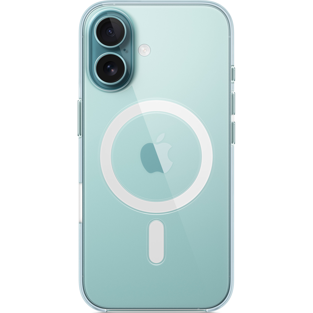 Чохол Apple Clear Case with MagSafe для iPhone 16 Transparent (MA6A4ZM/A)