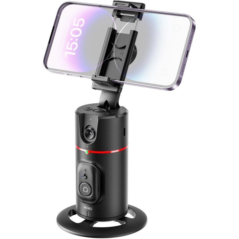 Тримач для смартфона WiWU Intelligent Follow-UP Camera Head Black (WI-SE008)