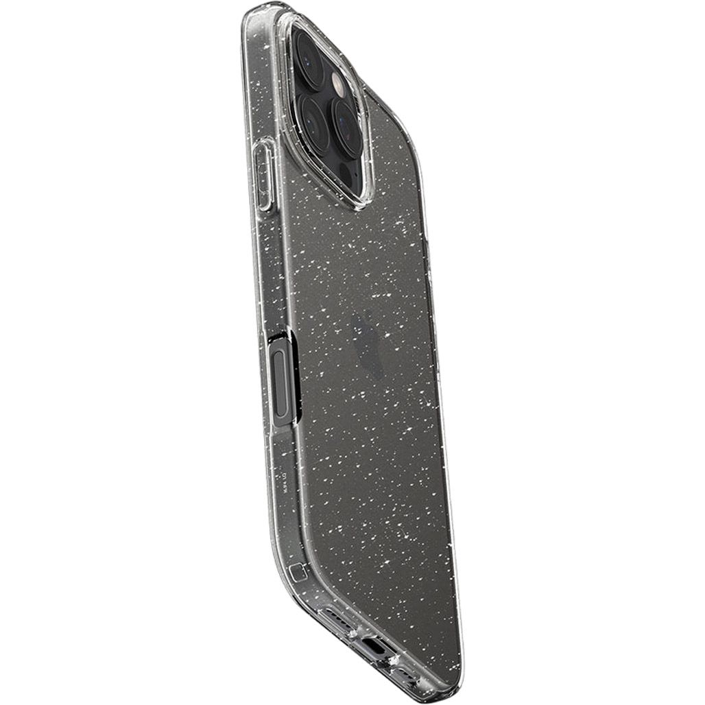 Чохол Spigen Liquid Crystal Glitter для Apple iPhone 16 Pro Max Crystal Quartz (ACS07985)