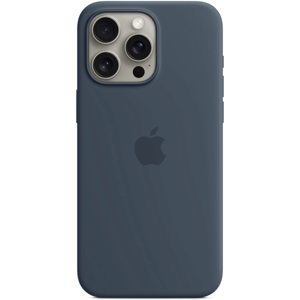 

Чохол Apple Silicone Case with MagSafe для iPhone 15 Pro Max Storm Blue (MT1P3ZM/A)