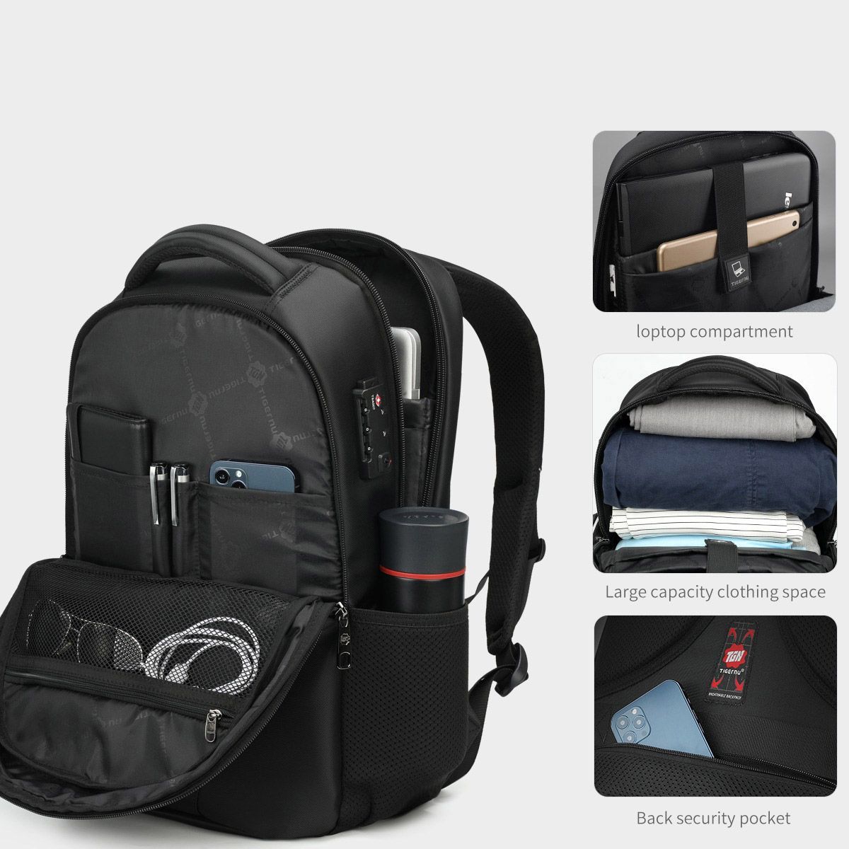 Рюкзак Tigernu T-B3105-3A 15.6