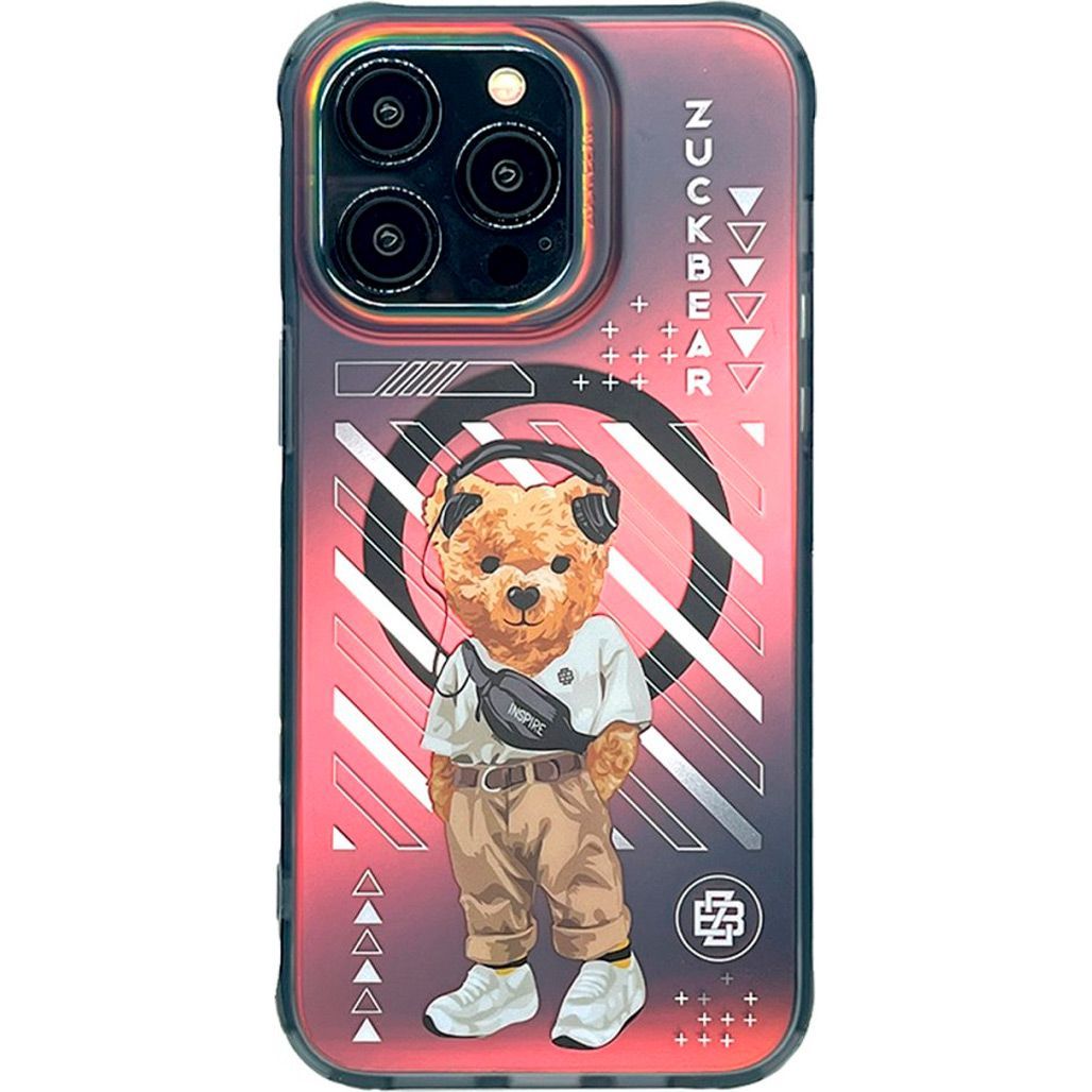 

Чехол Zuck Bear New York Never Sleeps MagSafe Case для Apple iPhone 15 Pro Max Manhattan Urbane