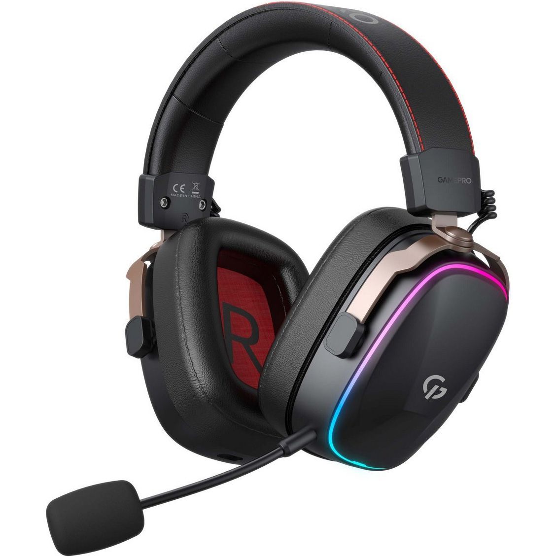 

Ігрові навушники GamePro Asgard Valkyria RGB Tri-mode Black (HSW249)