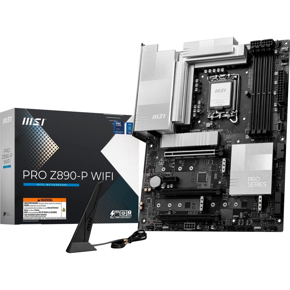 

Материнська плата MSI PRO Z890-P WIFI (911-7E34-001) UA