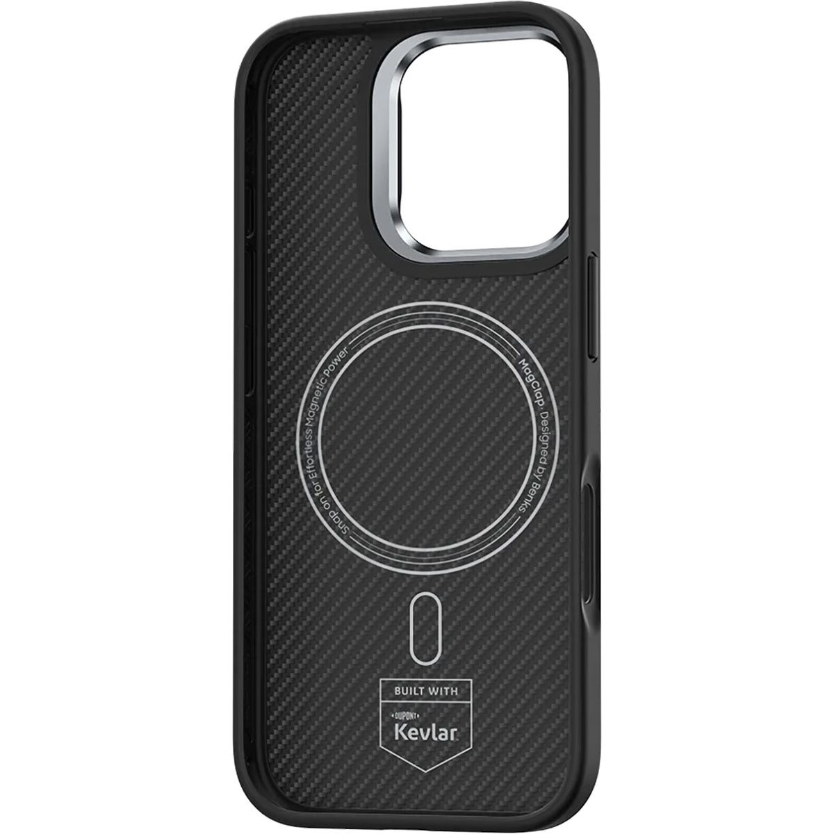 Чохол Benks ArmorPro Kevlar Case 600D MagSafe для Apple iPhone 16 Pro Black (6948005904999)