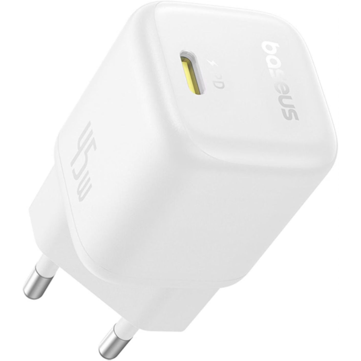 

Мережевий зарядний пристрій Baseus PicoGo GaN USB-C 45W Moon White (P10176800213-00)