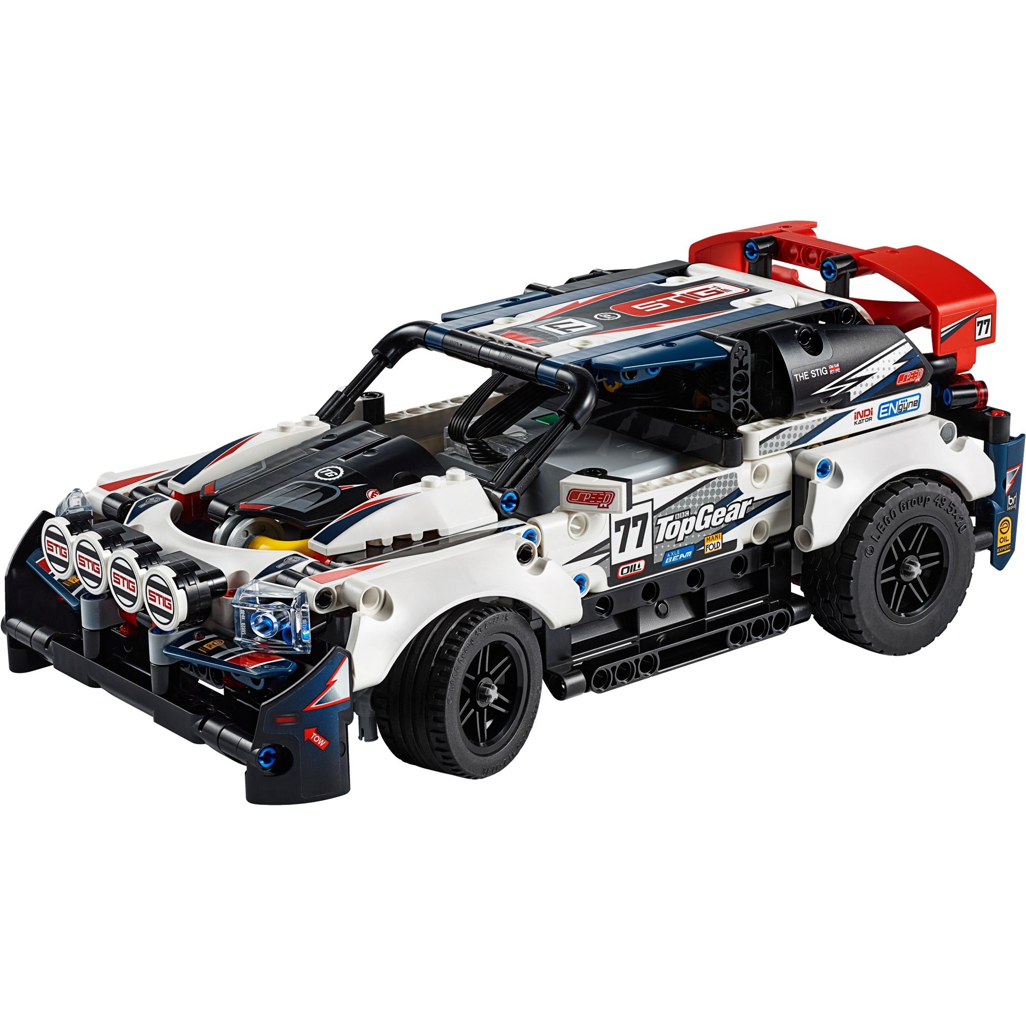

Конструктор LEGO Technic Гоночний автомобіль Top Gear на керуванні (42109)