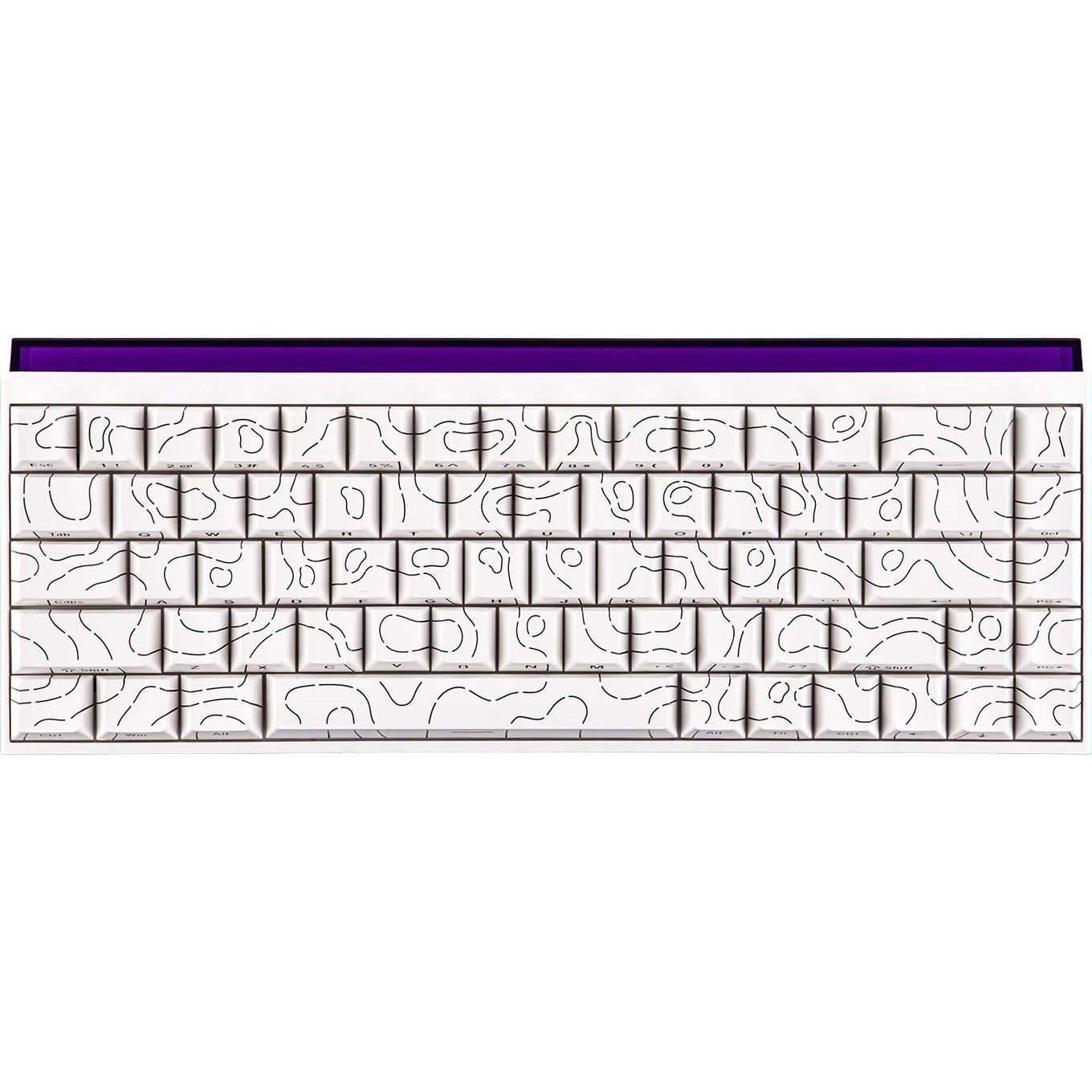 

Клавиатура Ajazz NK68 Red Switch UA White Contours (NK68-R-S-W)