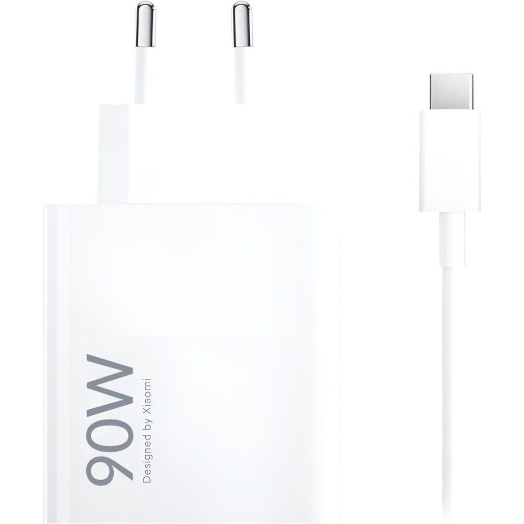

Сетевое зарядное устройство Xiaomi HyperCharge 90W + Сable USB-A - USB-C White (BHR07ZBEU)