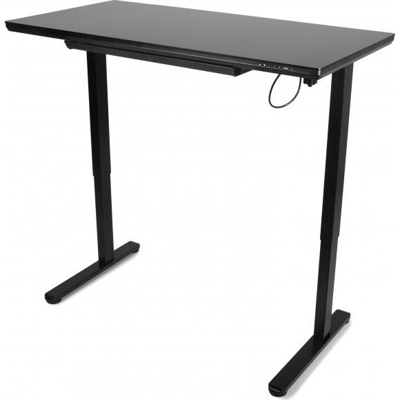 Комп`ютерний ігровий стіл Barsky StandUp black glass 1200x600 (BST-11new) 