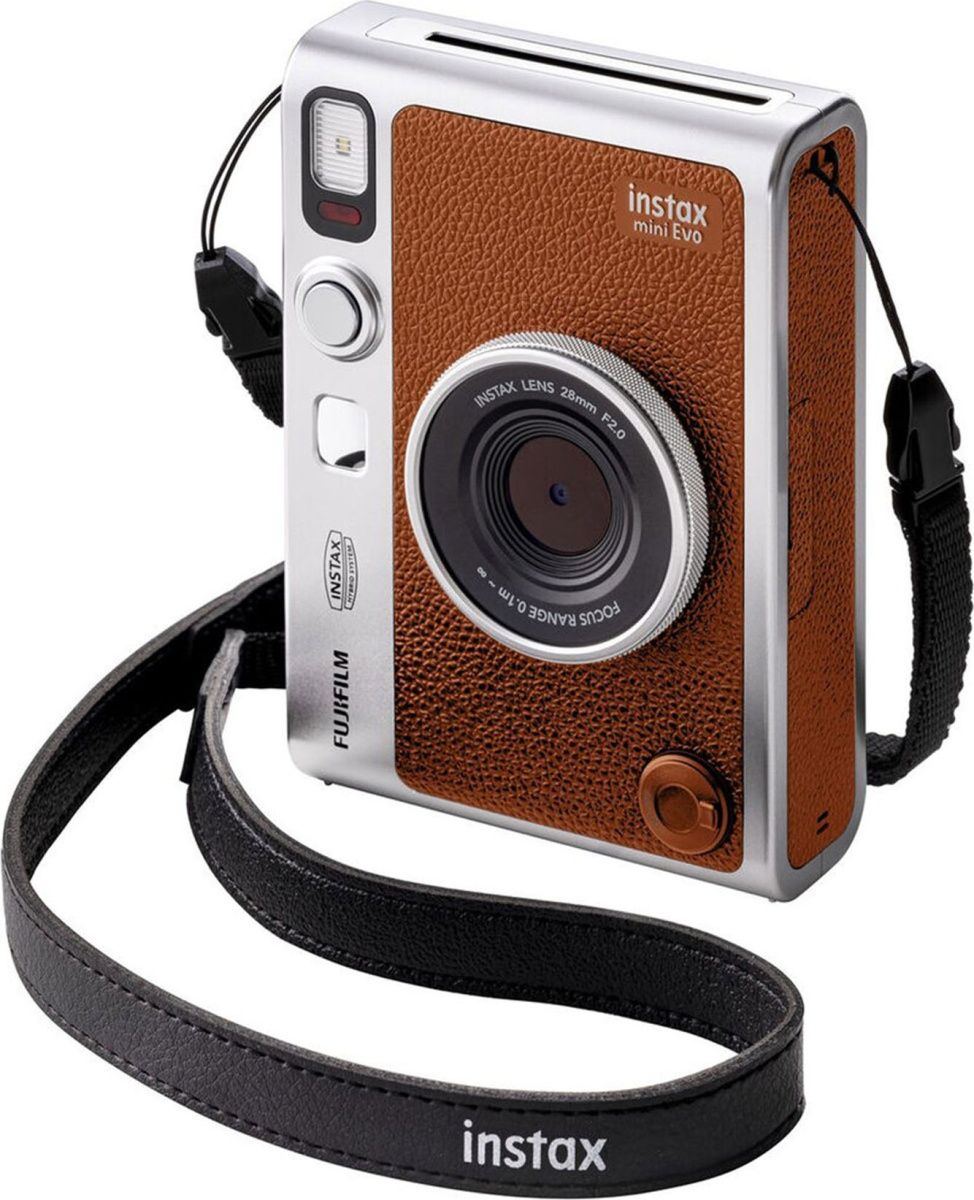 Фотокамера моментального друку Fujifilm Instax Mini Evo Brown (16812534)