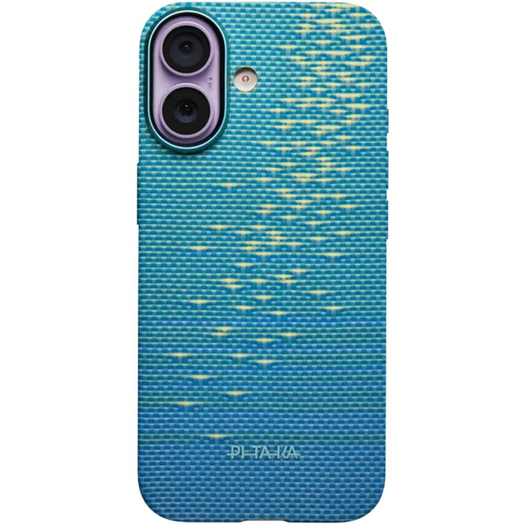 

Чехол Pitaka Ultra-Slim для Apple iPhone 17 Lucid Blue (KI1702AG)