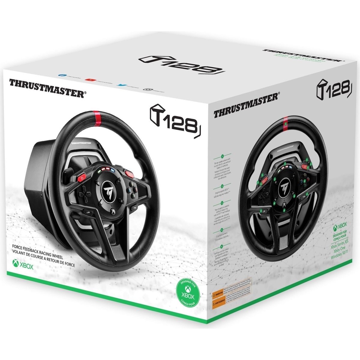 Ігрове кермо з педалями Thrustmaster T128 Xbox Series X/S, Xbox One, PC (4460184) 